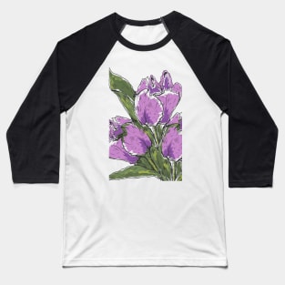 Tulips Baseball T-Shirt